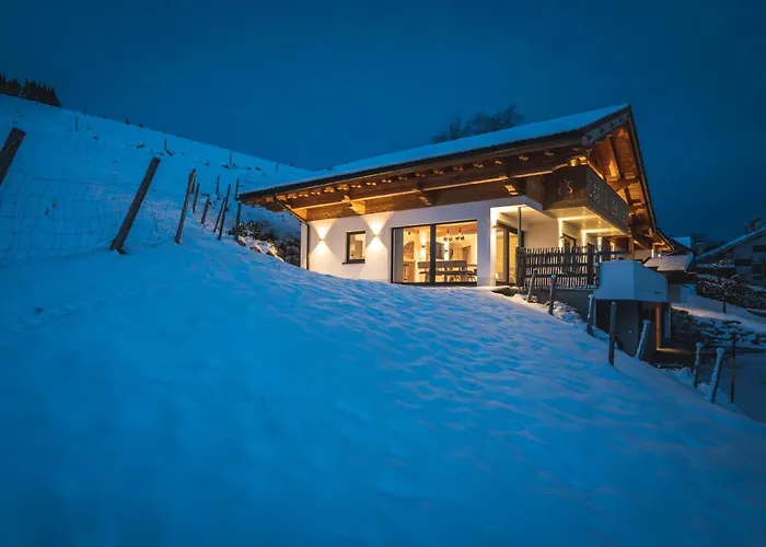 شاليه Steinbock Mit Ueppigem Genusskorb Fuer Zwei *