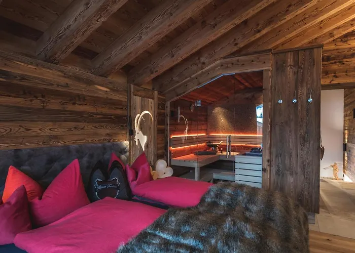 Steinbock Mit Ueppigem Genusskorb Fuer Zwei شاليه