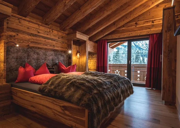 Chalet Steinbock Mit Ueppigem Genusskorb Fuer Zwei